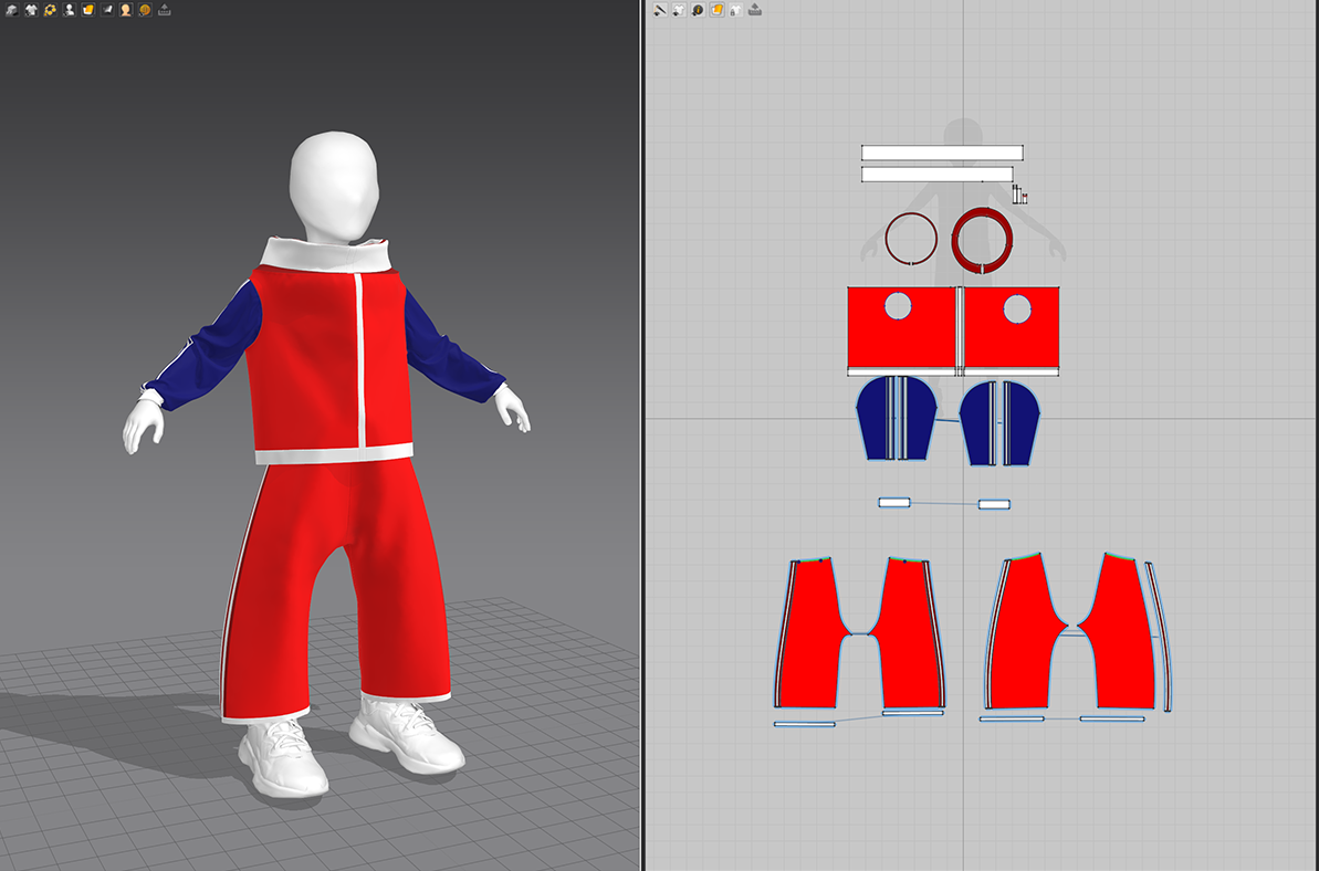 Marvelous Designer pattern 04